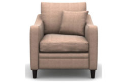 Heart of House Newbury Fabric Chair - Mushroom
